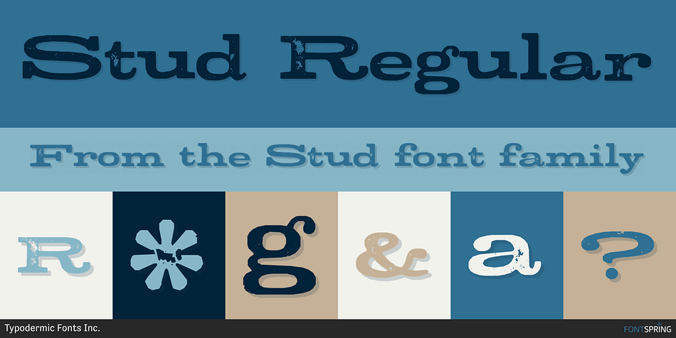 Stud Regular Font