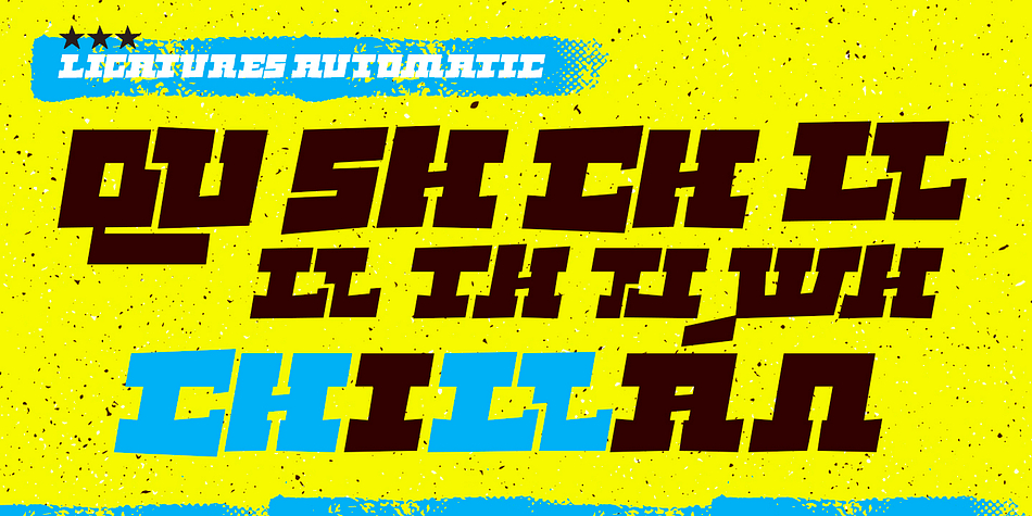 Highlighting the Spike bot font family.