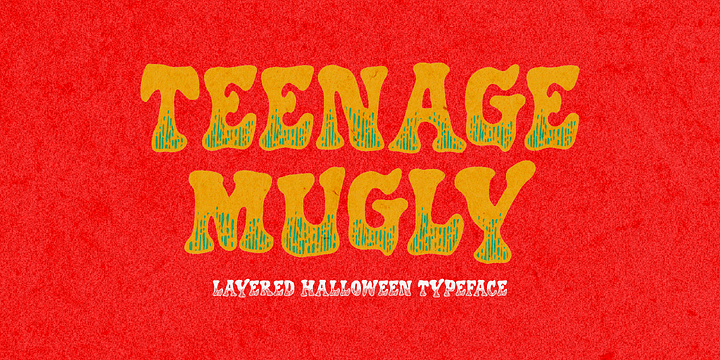 Teenage Mugly font family by Teenage Foundry