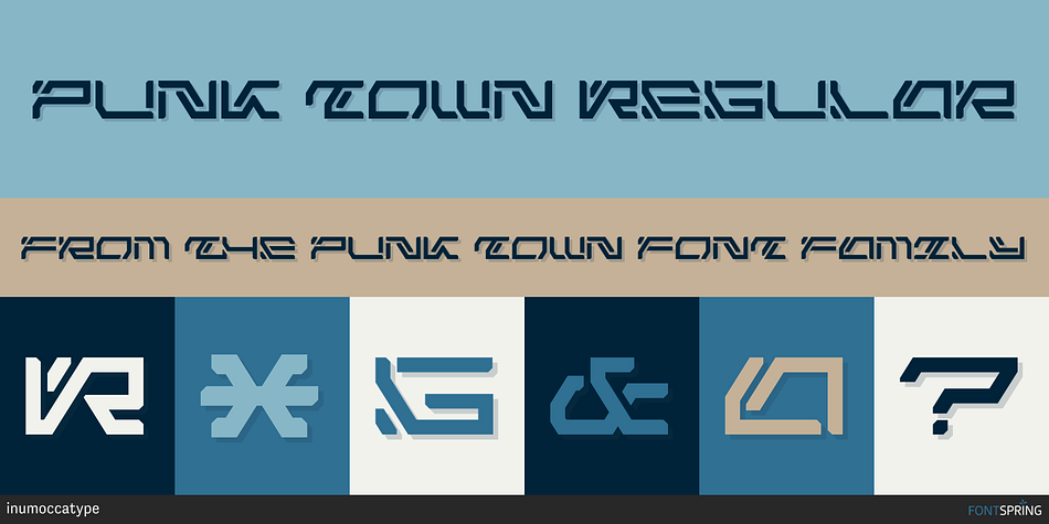 Punk Town Regular Font