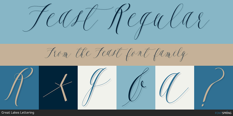 Feast Regular Font