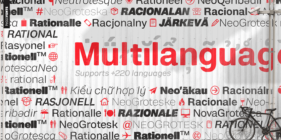 Rationell Font