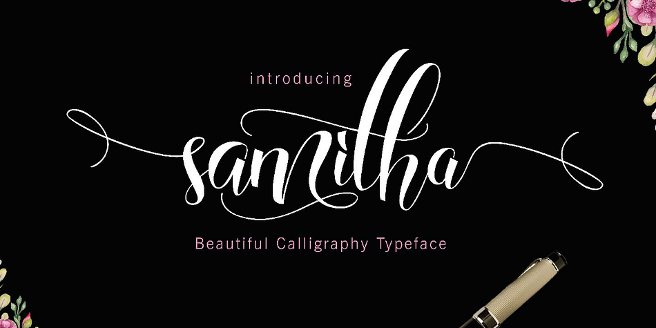Samitha Script is a Modern Calligraphy typeface.
