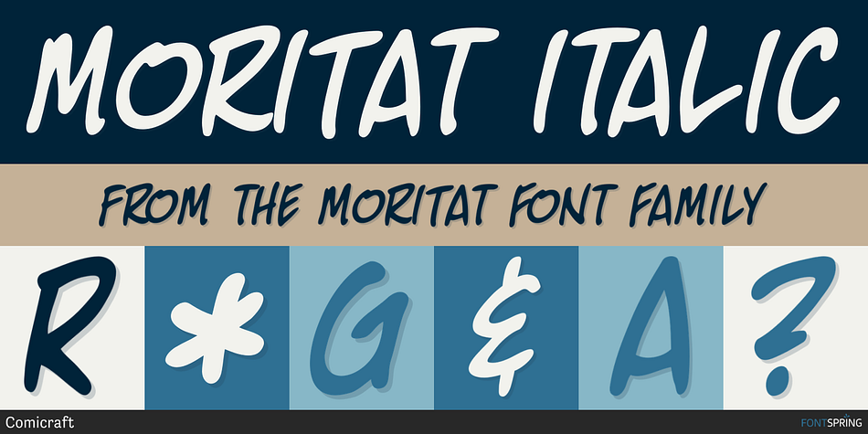 Moritat Italic Font