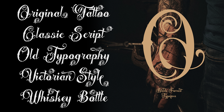 Black Forrest Font