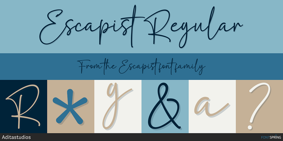 Escapist Regular Font