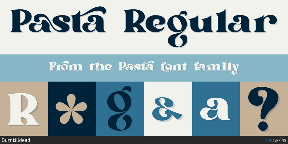 Pasta Regular Font