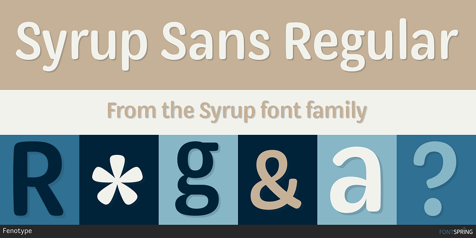 Syrup Sans Regular Font
