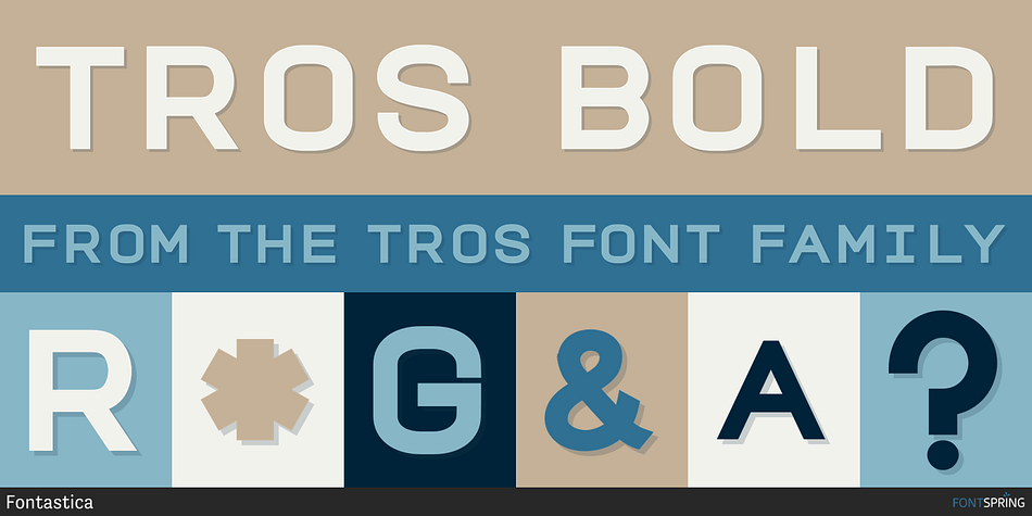 TROS Bold Font
