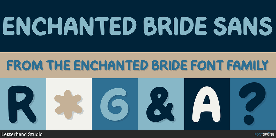 Enchanted Bride Sans Font