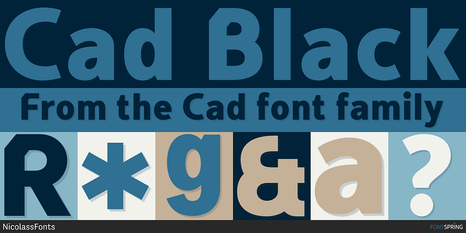 Cad Black Font