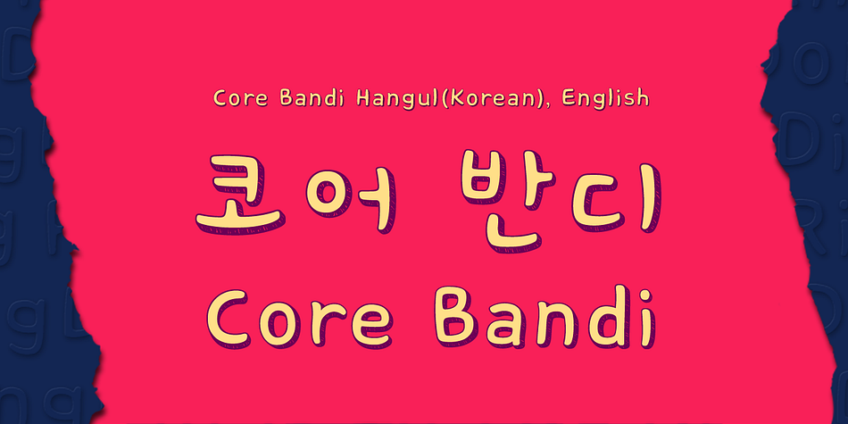 And you can easily make various color combination with CoreBandi & CoreBandi Face.