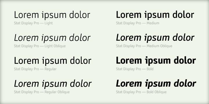 With its distinctive letter shape detail it minimizes the possibility of letter shape confusion, while optimizing legibility with wide aperture and balanced counters.