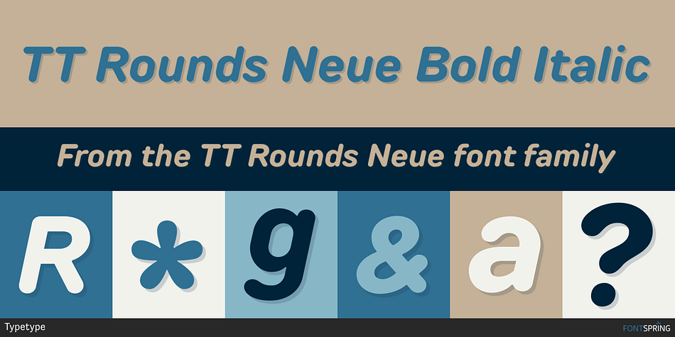 TT Rounds Neue Standard Font