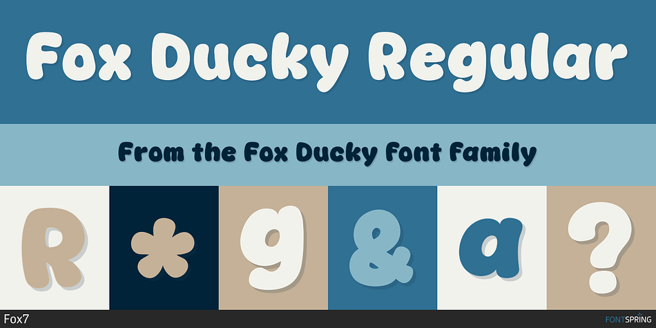 Fox Ducky Regular Font