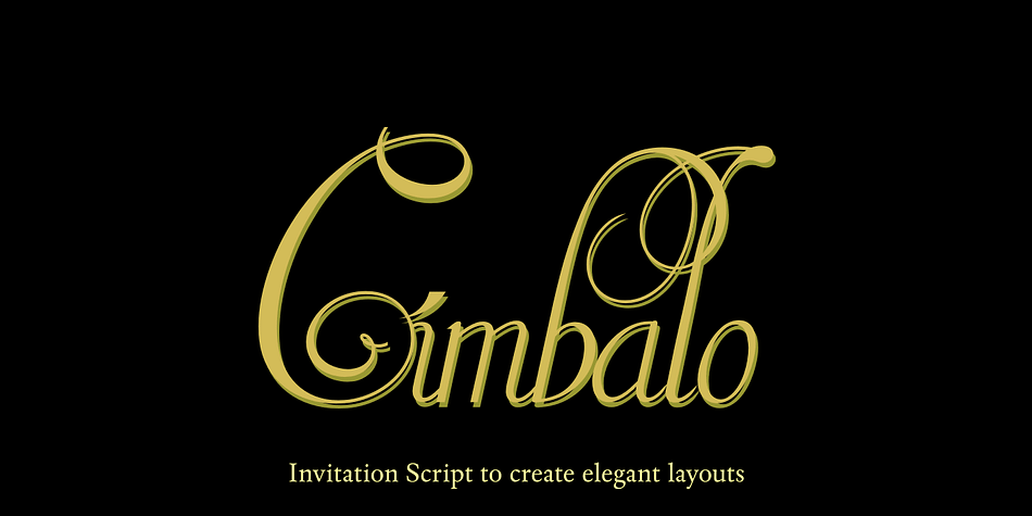 The two regular versions of Invitation Script contains the following:

(i) An extensive set of ligatures providing letterform variations that make eye-popping designs or simulate real handwriting.