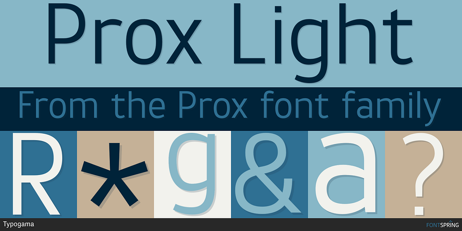 Prox Light Font