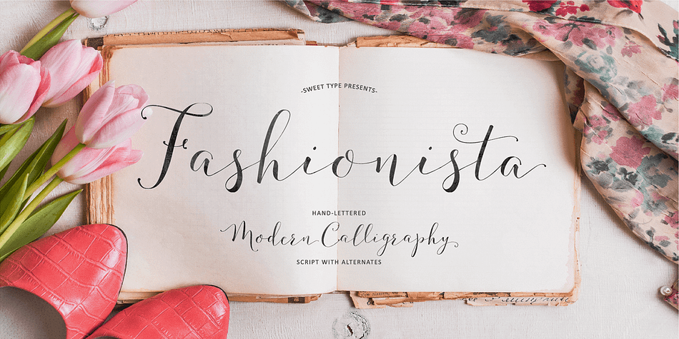 A contemporary and clean hand-lettered calligraphy style script.