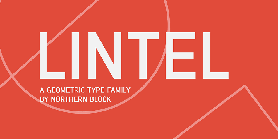 A modern san serif typeface with a pure clean line form.