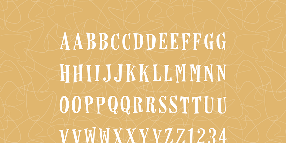 This package includes an additional font containing only the letters without the borders.