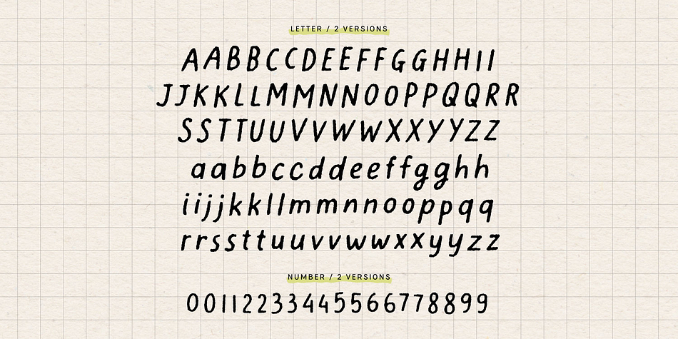 Elastique Stylo Font