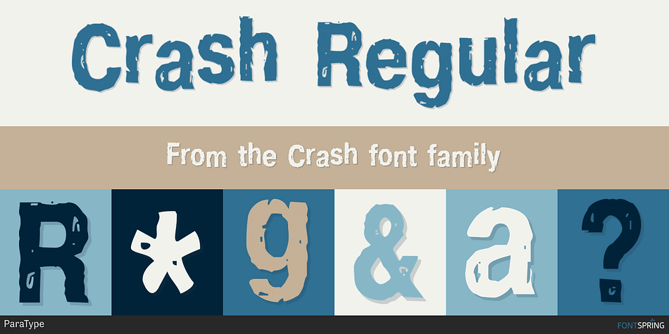 Crash Regular Font