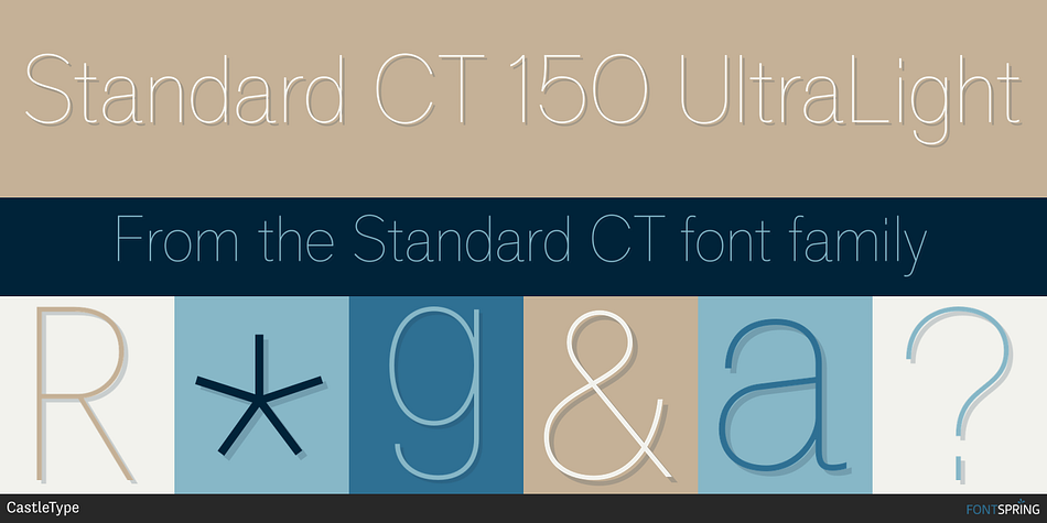 Standard CT - Normal Width Font