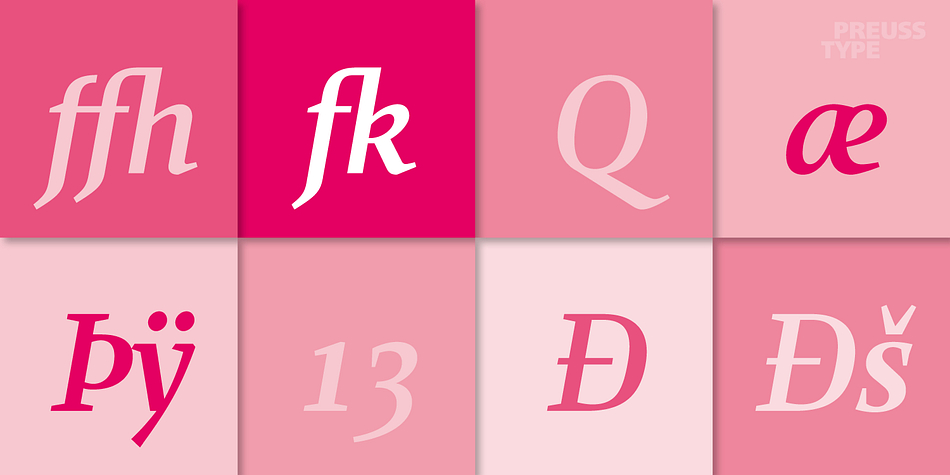 Anthea PRO Font