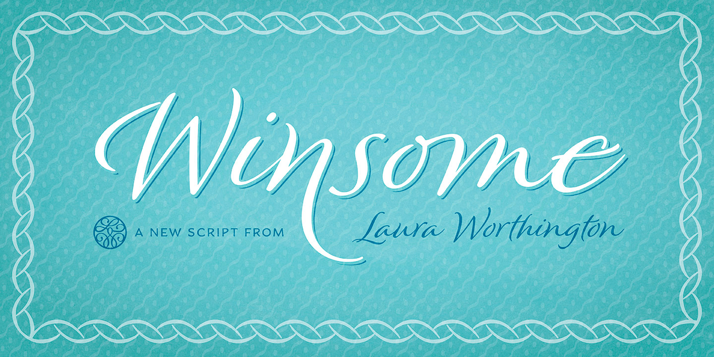 Friend script. Jumble Laura Worthington. Architecture font.