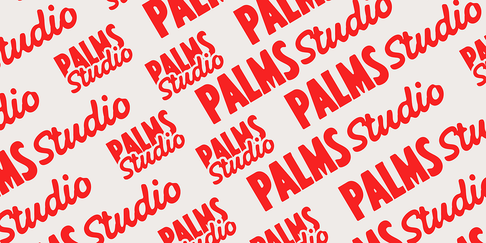 Folkies Vantage font family example.