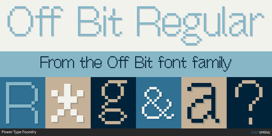 Off Bit Regular Font