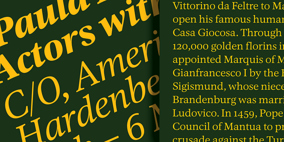 Caprano Text Font
