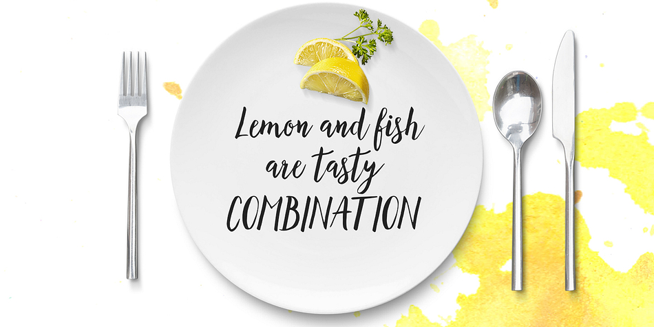 Lemonfish will give your work an artistic handmade feel.