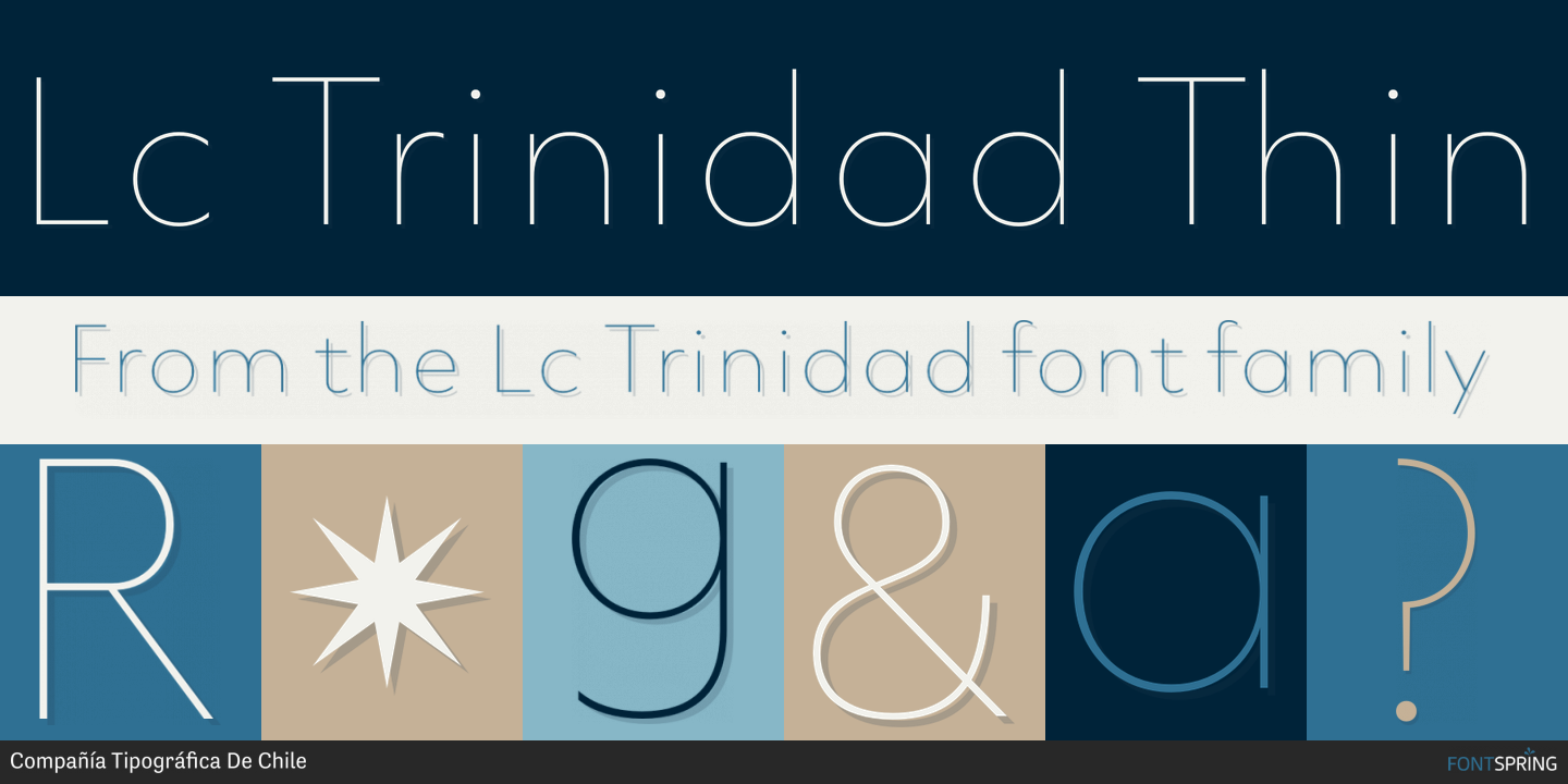 Similar Fonts To Lc Trinidad