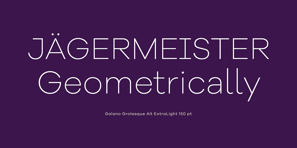 Galano Grotesque is a forty-two font, sans serif family by Rene Bieder.