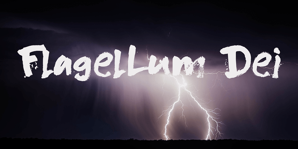 Flagellum Dei is Latin for ‘The Scourge of God’.