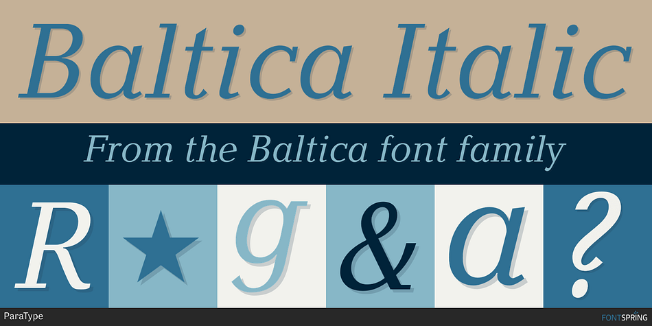 Baltica Font