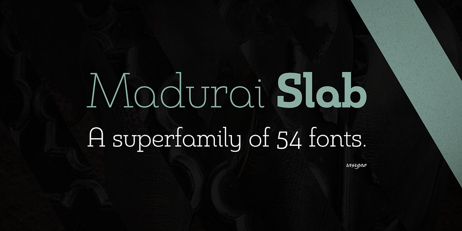 The bolder structure of the slab is instead rational, diligently thought-out, with minimally contrasting strokes, making the sturdier look particularly legible in shorter textual content blocks.