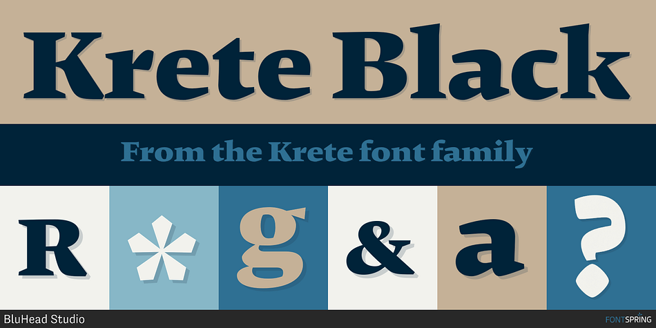 Krete Black Font