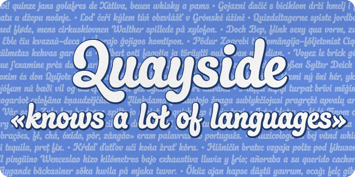 Oldstyle Figures - lining figures are default but with the flick of a switch in OpenType savvy applications, you get expressive oldstyle figures.