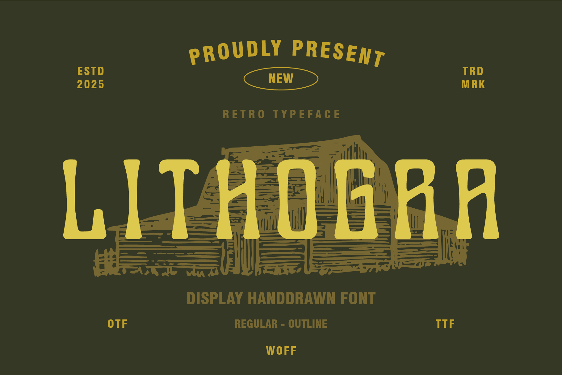 LITHOGRA Font