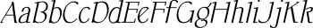 Elesthin Bloom Italic mini