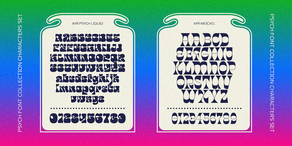 Psych Font Collections Font