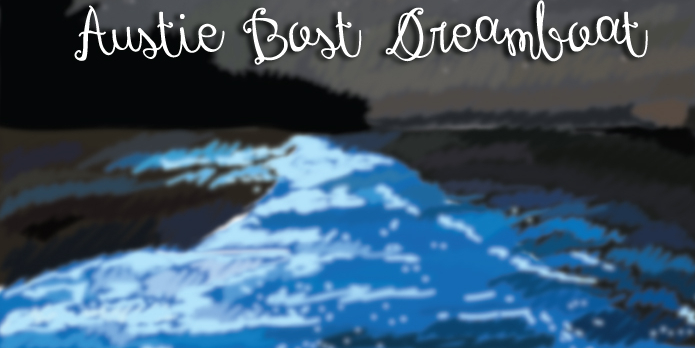 Austie Bost Dreamboat is a cute, flirty handwritten font!