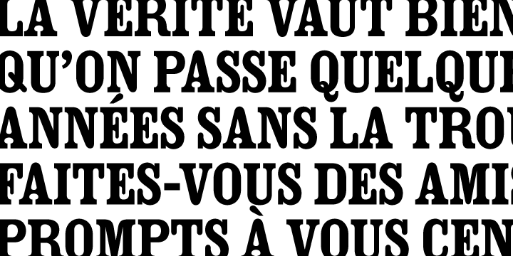 With its rounded terminals, and unique proportions; this font will instill a joie de vivre in any design.