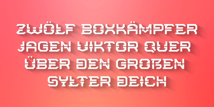 Bersherk is a  single  font family.