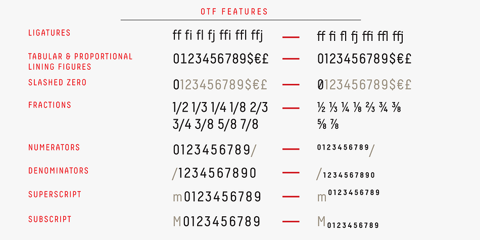 Decima Pro is a a twelve font family.