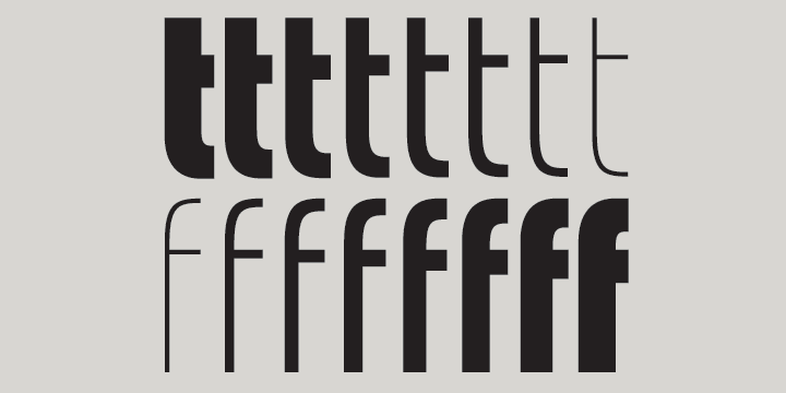 Neusa is a condensed geometric sans serif typeface designed by Mariya V.