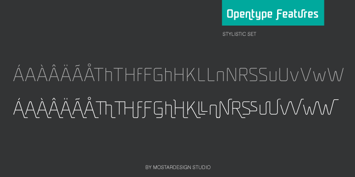 Highlighting the Unicod Sans font family.