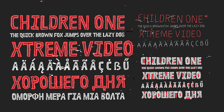 Ruba Style is a a fourteen font family.